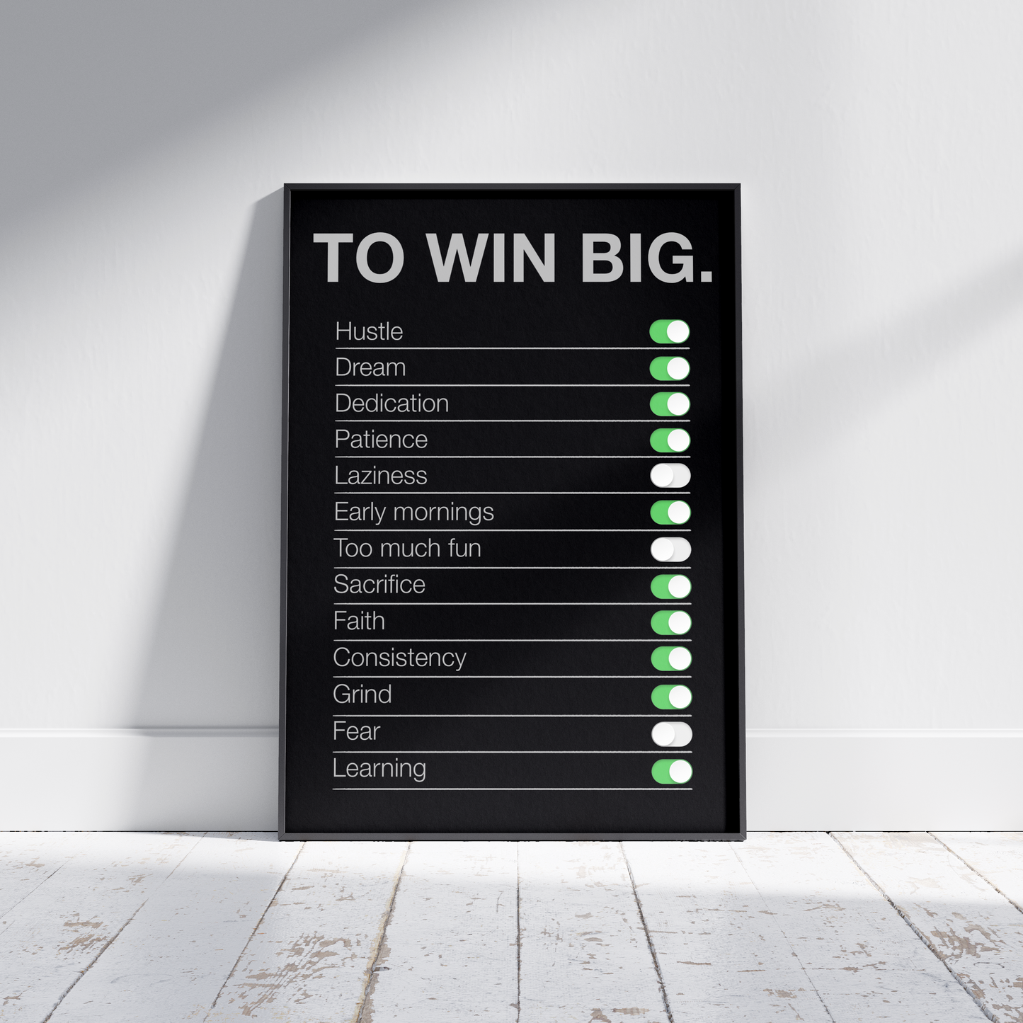 “How to Win Big”